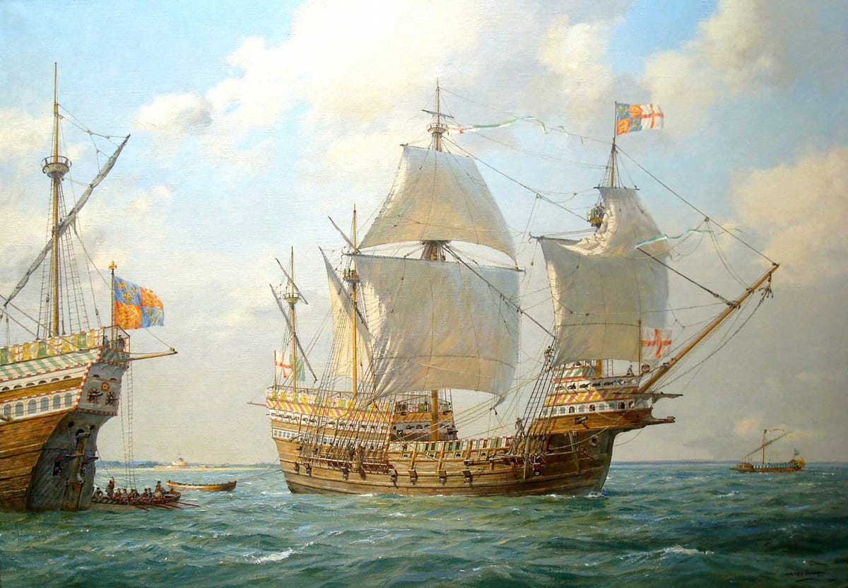 Redistributing wealth of Catholic Church: How Henry VIII built a legendary navy from seized gold.